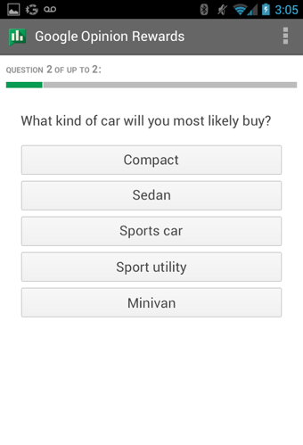 Google Opinion Rewards软件截图3