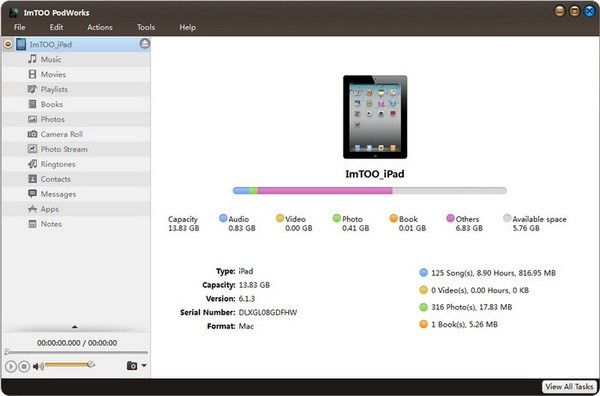 ImTOO PodWorks(iPod设备管理工具)下载