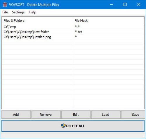 Vovsoft Delete Multiple Files(文件批量删除工具)下载