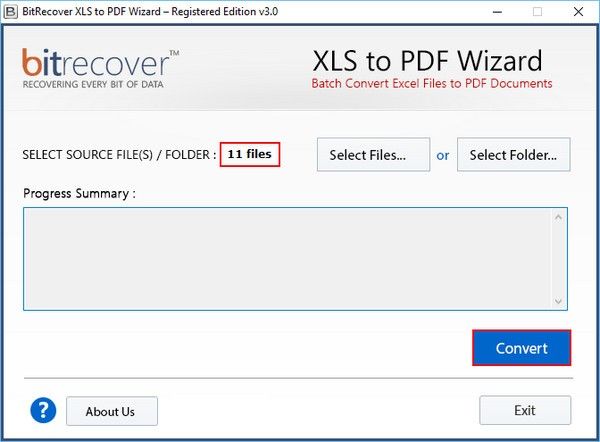 BitRecover XLS to PDF Wizard(XLS转PDF转换工具)下载