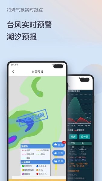 潮汐天气app软件截图1