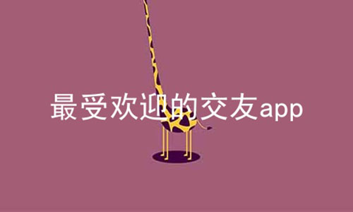 最受欢迎的交友app