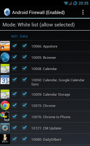 安卓防火墙(Android Firewall)软件截图0