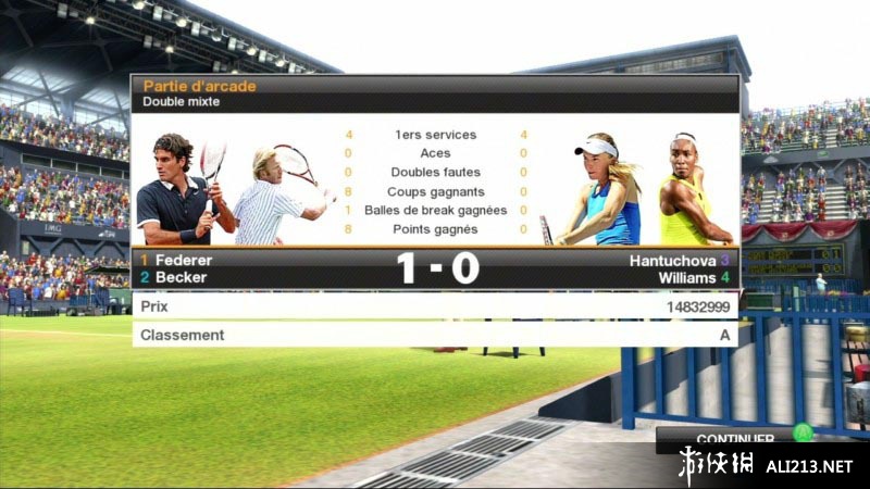 VR网球2009（Virtua Tennis 2009）V1.0版6项属性修改器下载