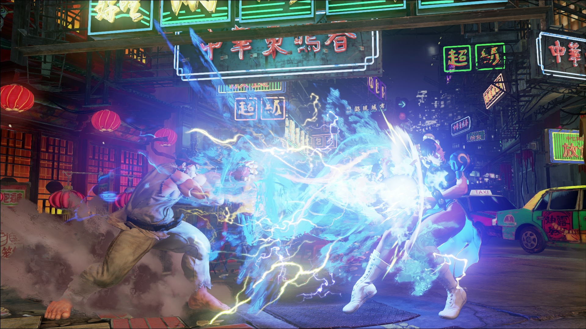 街头霸王5（Street Fighter V）梅娜特Menat黑紫配色套装皮肤MOD下载