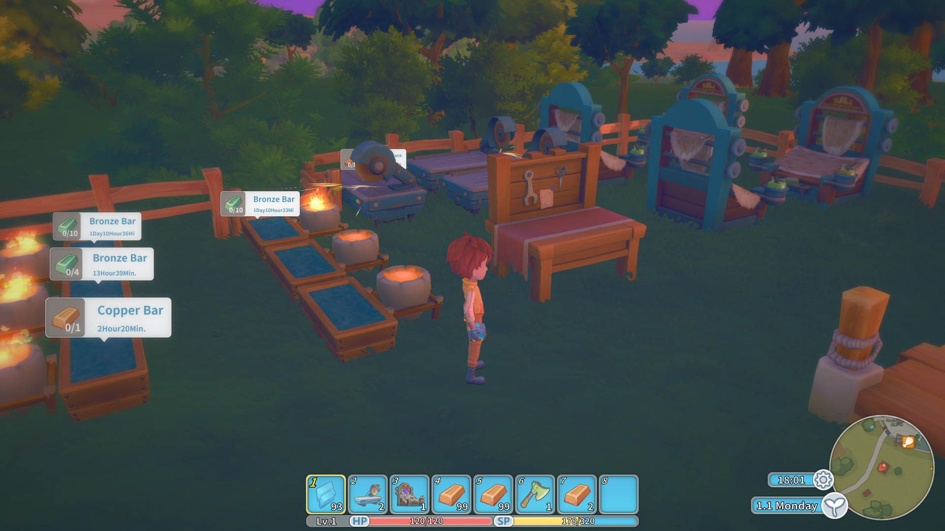 波西亚时光（My Time at Portia）v2.0.133926九项修改器MrAntiFun版下载