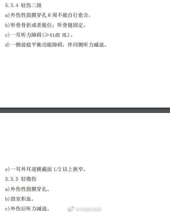 轻伤二级鉴定标准细则是哪些 轻伤二级的判定标准 二级轻伤的鉴定标准