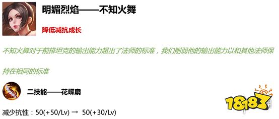 王者荣耀S18赛季6位英雄技能调整 体验服S18赛季更新内容一览