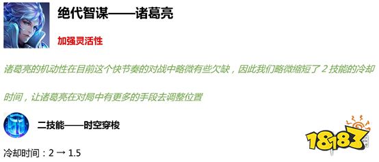 王者荣耀S18赛季6位英雄技能调整 体验服S18赛季更新内容一览