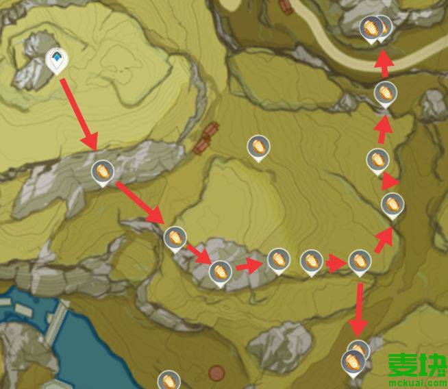 原神琥珀石分布图 琥珀原神位置采集 原神琥珀石具体位置介绍