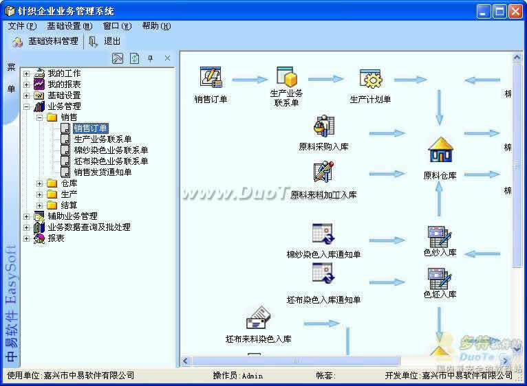 中易针织企业业务管理系统下载