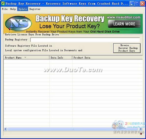 Backup Key Recovery(备份密码恢复)下载