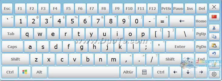 Hot Virtual Keyboard(电脑虚拟键盘)下载
