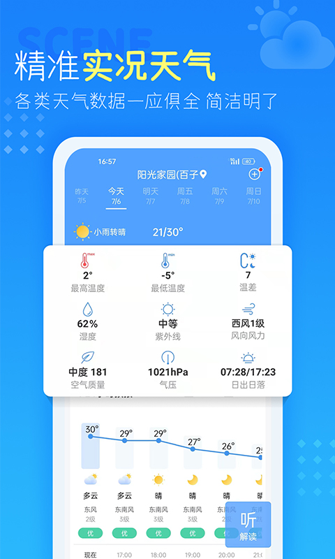 天气预报软件截图1