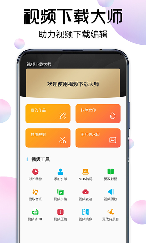 视频下载大师软件截图0