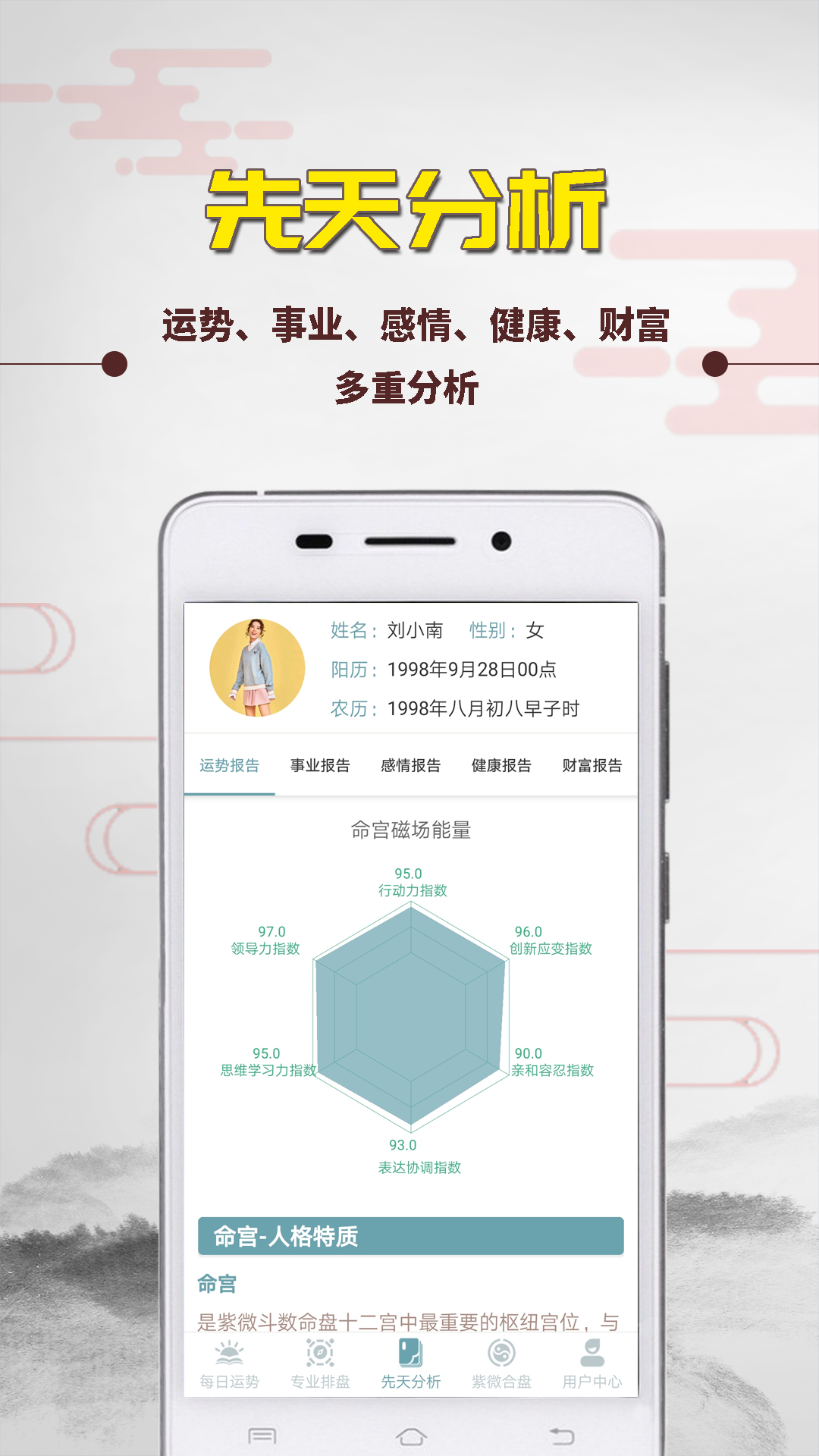 紫微斗数算命软件截图3