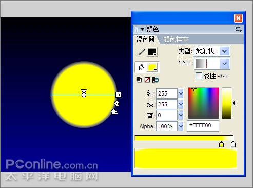 Flash教你制作月圆之夜举笔题诗动画