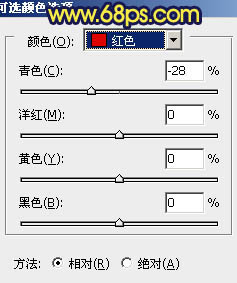 PS照片特效高级教程之图片加上朝霞色