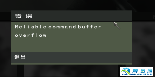 《使命召唤8》reliable command buffer overflow错误怎么解决