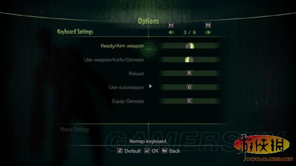 《生化危机：启示录》pc版键位操作教程