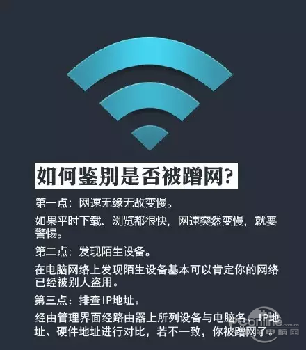 如何鉴别你家的wifi是否被蹭