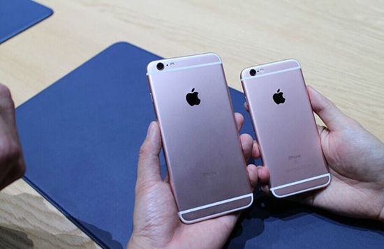 玫瑰金iPhone 6s：送给中国小公主们的礼物