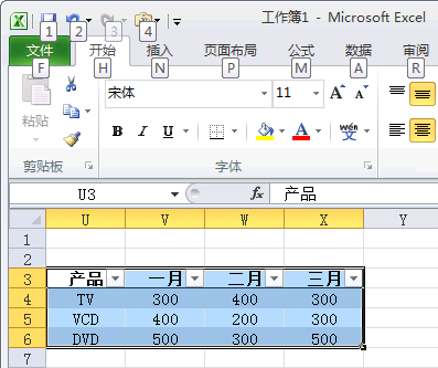 非常有意思！用Excel 2010把表格里的单元格转换为图片