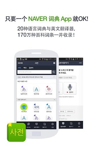 NAVER词典电脑版截图