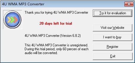 4U WMA MP3 Converter下载