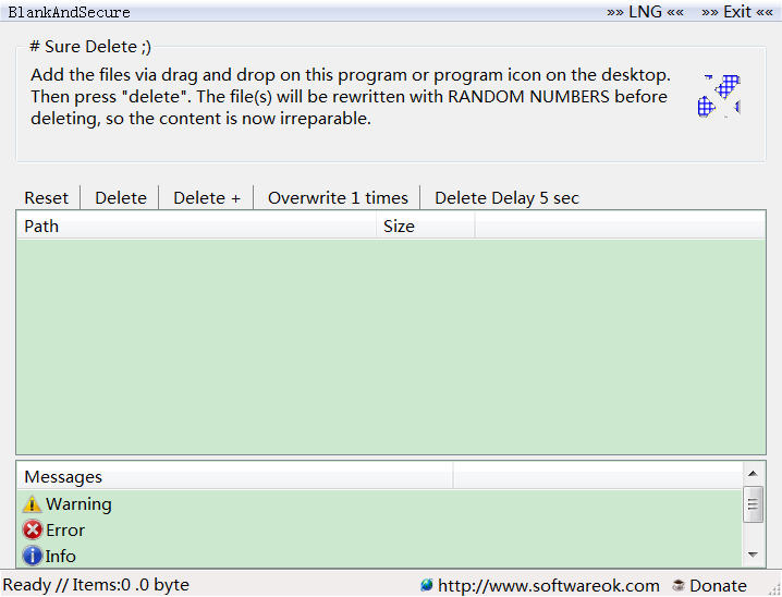 Blank And Secure(数据安全删除工具)下载