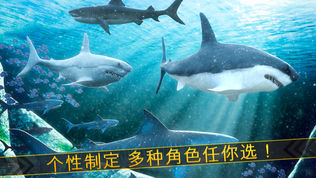 海洋 鲨鱼 危险 水族箱 世界 冒险 游戏软件截图2