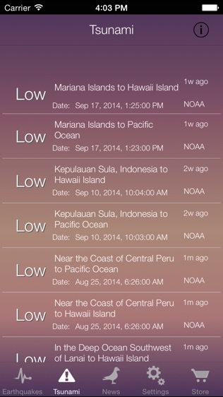 Earthquake Tsunami Pro软件截图1