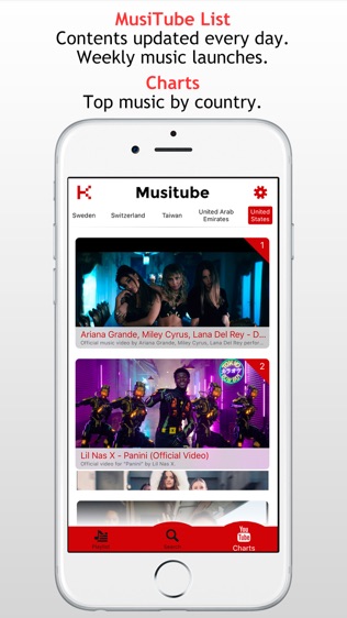 MusiTube for YouTube软件截图2