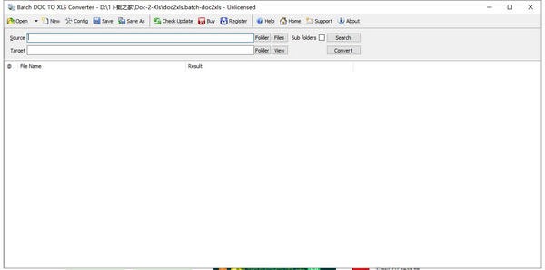 Batch DOC TO XLS Converter(文档转Excel软件)下载
