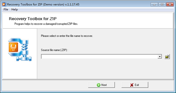 Recovery Toolbox for ZIP(ZIP文件修复工具)下载