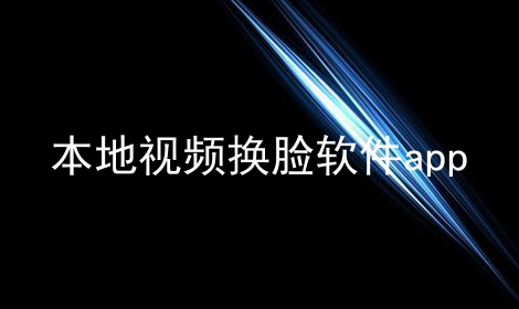 本地视频换脸软件app