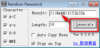 Random Password(随机密码生成工具)下载