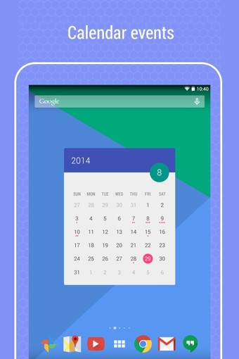 Month The Calendar Widget