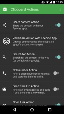 剪切板Clipboard Actions软件截图3