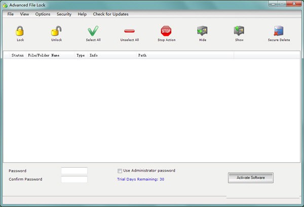Advanced File Lock(文件夹加密软件)下载