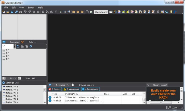OrangeEdit(机器人编程软件)下载