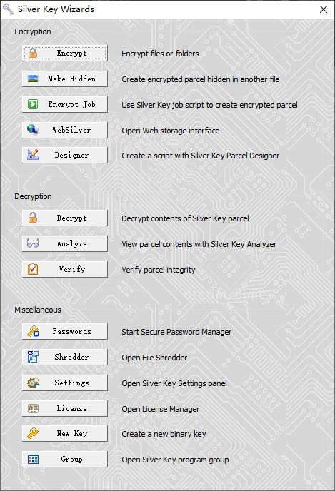 Silver Key(文件加密软件)下载