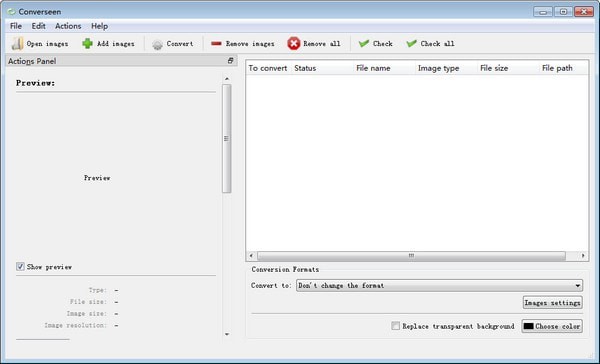 Converseen(批量图片转换及尺寸调整工具)下载