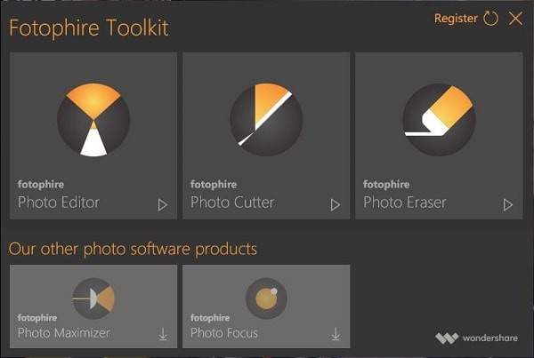 Wondershare Fotophire Toolkit(图片处理软件)下载