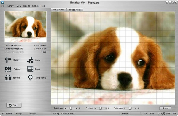 Mosaizer XV(图片处理软件)下载