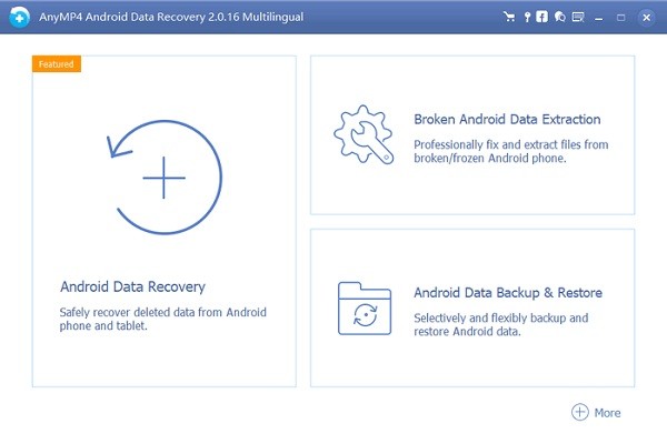 AnyMP4 Android Data Recovery(安卓数据恢复软件)下载