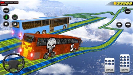 天空轨道巴士驾驶模拟3D软件截图2