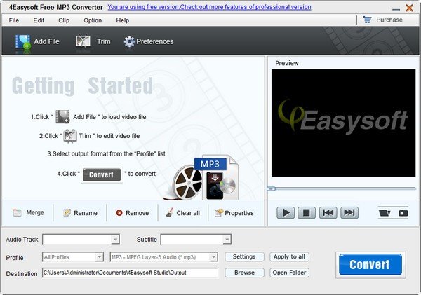 4Easysoft Free MP3 Converter(免费MP3音频格式转换器)下载