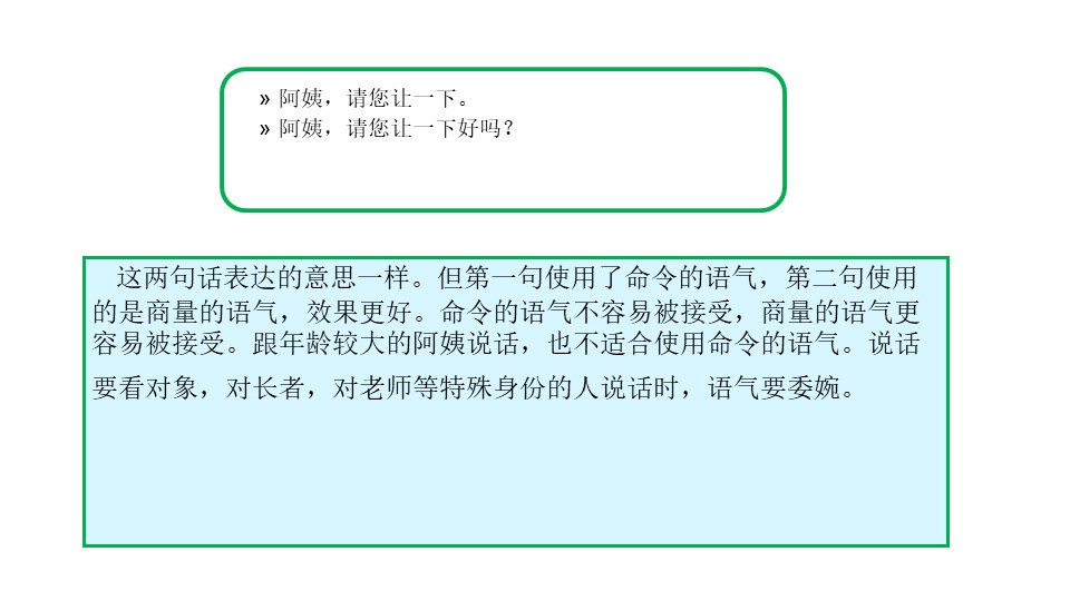 《注意说话的语气》口语交际PPT课件下载
