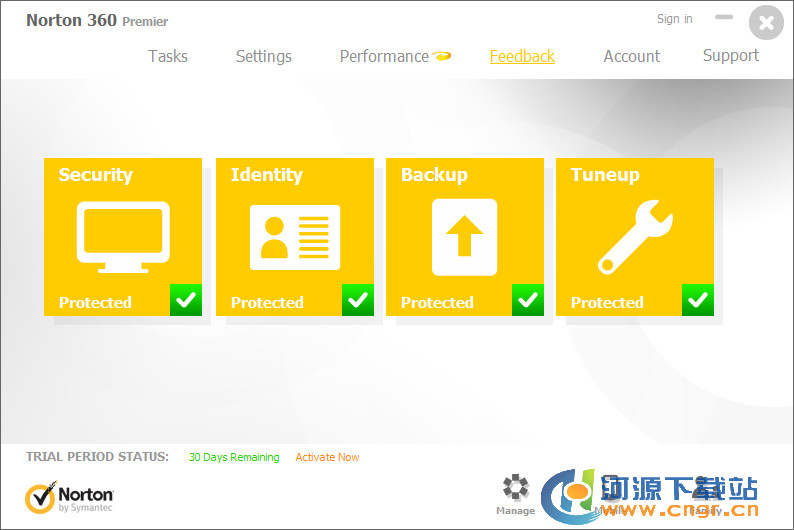 Norton 360 Premier Edition 2014 官方版 诺顿旗舰级杀毒软件